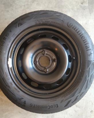 cerchi in ferro e copricerchi 15"Ford originali 