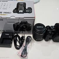 canon eos 1100d -obiettivi canon,imballo originale