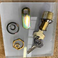 Serratura per mobili a cilindro cromata