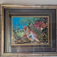 quadro, riproduzione Ligabue