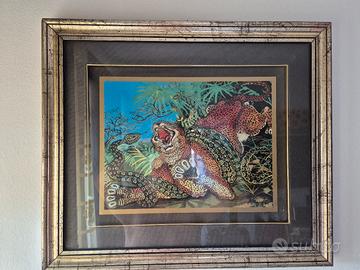 quadro, riproduzione Ligabue