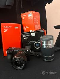 Fitocamera Sony alpha 6500 + 2 obiettivi