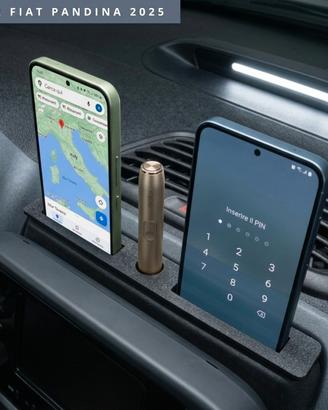 Porta cellulare per auto Panda supporto cruscotto