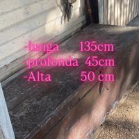 Baule in legno vintage