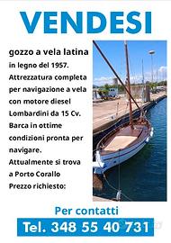 Gozzo a vela e motore