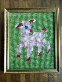 quadretto Bamby Handmade da appendere 