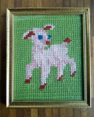 quadretto Bamby Handmade da appendere 