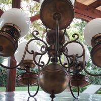 lampadario vintage stile impero