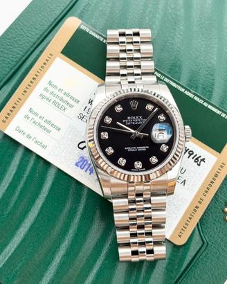 Rolex Datejust 116234 Nero Brilli, Full, Permute