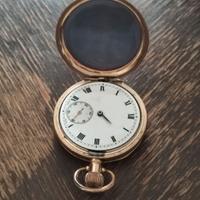 Orologio da taschino in  oro,  anno 1917. 