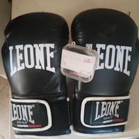 Guantoni Boxe Leone + Paradenti – Nuovi, Mai Usati