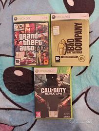 3 videogiochi steelbook per xbox