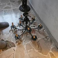 lampadario in ottone 