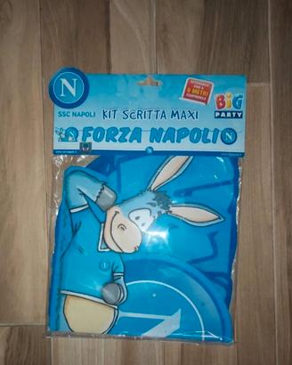 Kit scritta maxi SSC NAPOLI