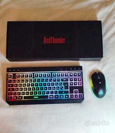 Kit Mouse e Tastiera Gaming