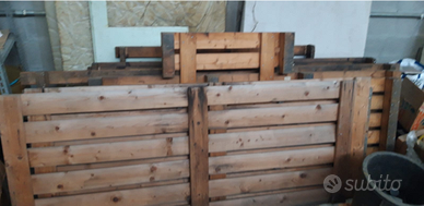 Pedane in legno poggiapiedi