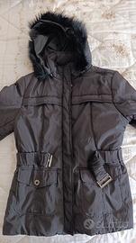 cappotto piumino invernale nero donna