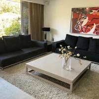 B&B ITALIA Divano George in cotone nero