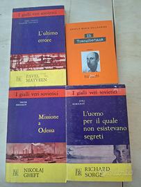 4 libri URSS – 3 Gialli Veri Sovietici +Transiberi