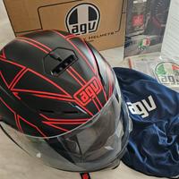 Casco K-5 S AGV E2205 Multi PLK Hero Black/Red