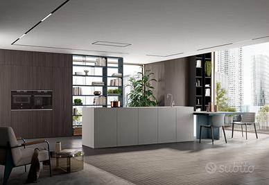 Cucine Lineari 3,9 Doppia Colonna /Su Disegno