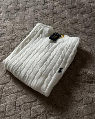 Maglione Ralph Lauren Bianco