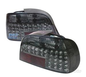 FANALI BMW SERIE 7 E38 95-02 LED FONDO CROMATO FUM