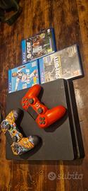 PS4 Pro 1 TB + joystick + giochi + cuffie