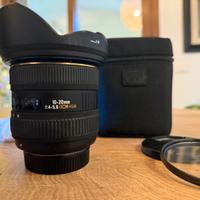 SIGMA 10-20 F4-5.6 EX DC sld attacco Nikon
