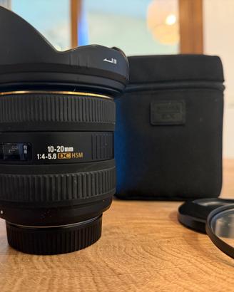SIGMA 10-20 F4-5.6 EX DC sld attacco Nikon