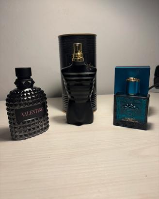 Boccette profumi vuote da collezione
