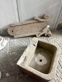 Fontana in pietra da esterno