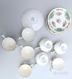 Servizio vintage Bavaria 8 tazzine con piattini