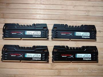 RAM 4x8GB KHX21C11T3K4/32X DDR3-2133MHz Kingston