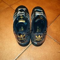 Adidas superstar pitonate oro donna