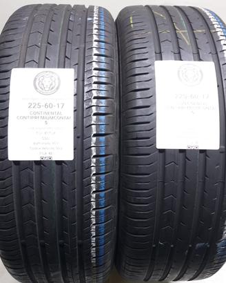 2 GOMME 225 60 17 CONTINENTAL A77077