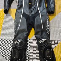 Tuta donna alpinestars missile v2 black tg. 44