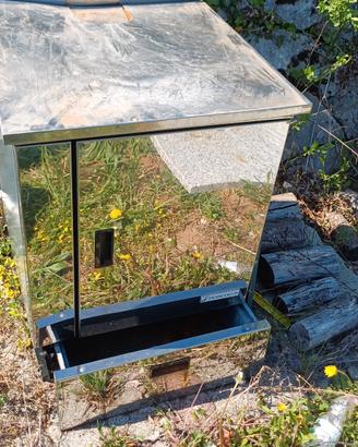 Stufa legna in accaio