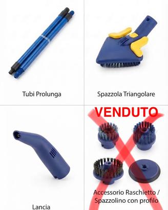 Set ricambi per pulitore a vapore Birba