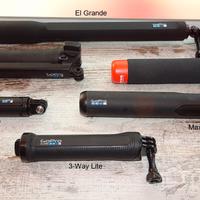 Bastoni tripod GoPro: 3.Way, Shorty, Max Grip ecc.