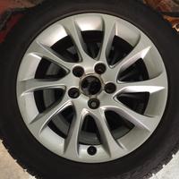 Cerchi Audi a3con gomme Pirelli 205/55/16 termiche