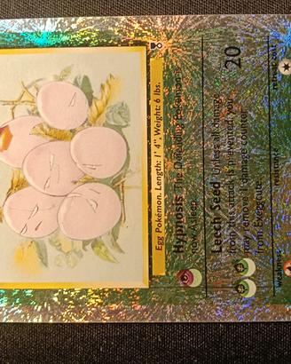 Pokemon exeggcute reverse holo shift error