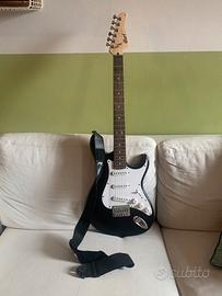 Chitarra Elettrica Cort Nera - Nuova