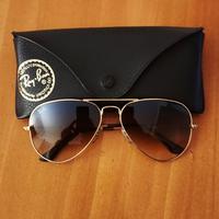 Ray-Ban Aviator RB3025 Large Metal 001 – Oro, lent