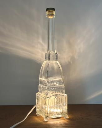 Lampada Bottiglia Liquore Mole Antonelliana Torino
