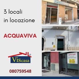 3 locali commerciali