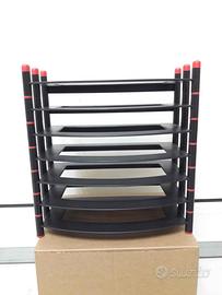 Contenitore per videocassette componibile