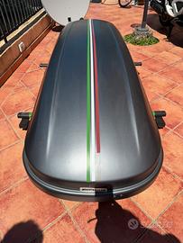 Baule e staffe porta pacchi Mercedes 600 litr