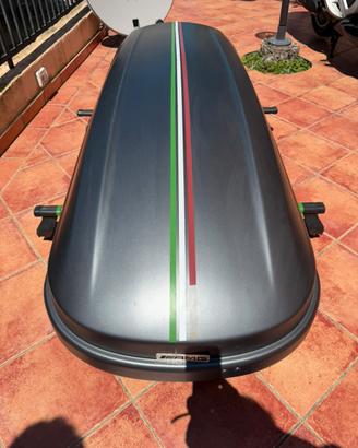 Baule e staffe porta pacchi Mercedes 600 litr