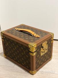 Bauletto rigido vintage Louis Vuitton monogram